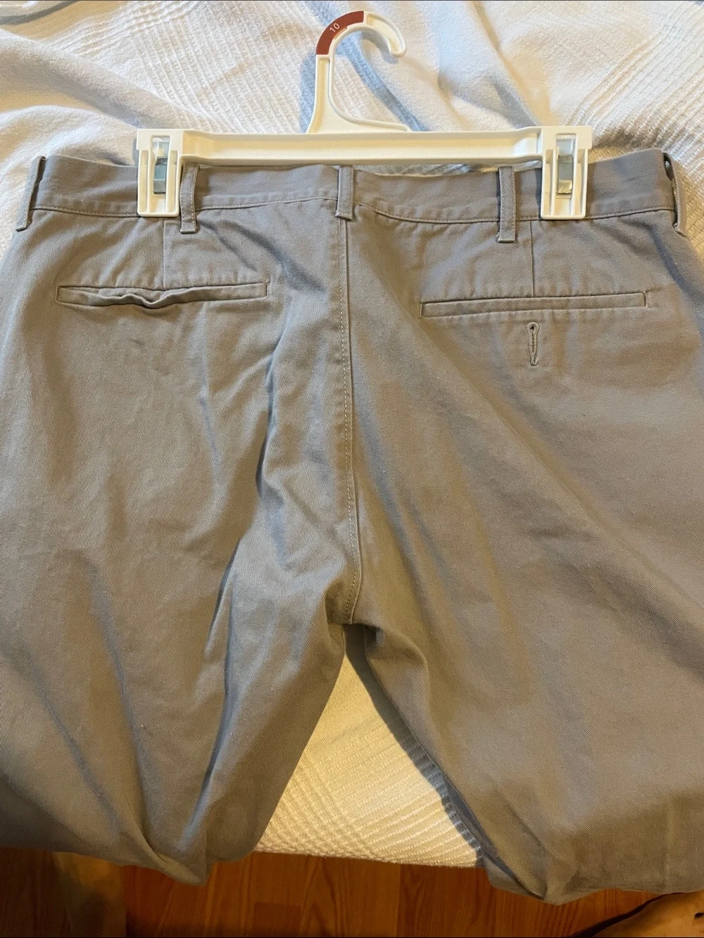 J. Crew Men's Taupe/Gray Chino Pants